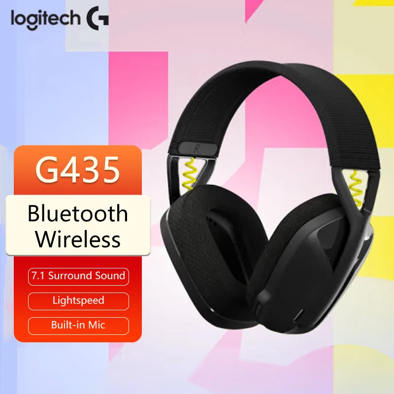 Logitech G435 LIGHTSPEED Bluetooth Wireless Gaming