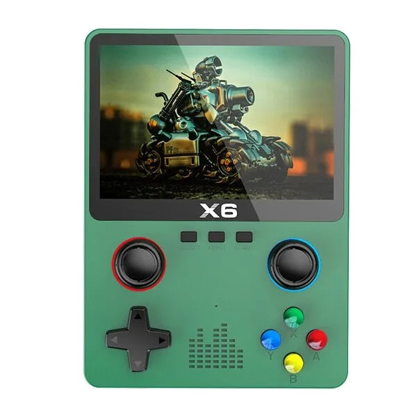 X6 3.5Inch IPS Screen Handheld Game Player