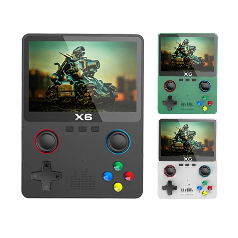 X6 3.5Inch IPS Screen Handheld Game Player