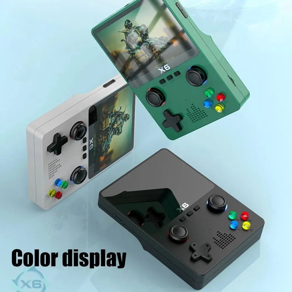 X6 3.5Inch IPS Screen Handheld Game Player