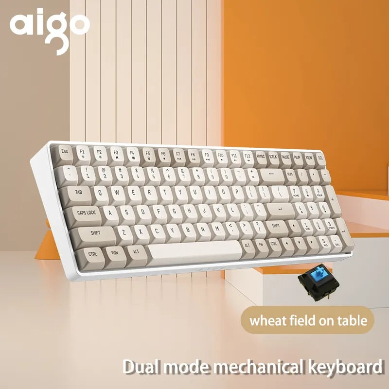 Aigo A100 Gaming Mechanical Keyboard 2.4G Wireless USB Type-c