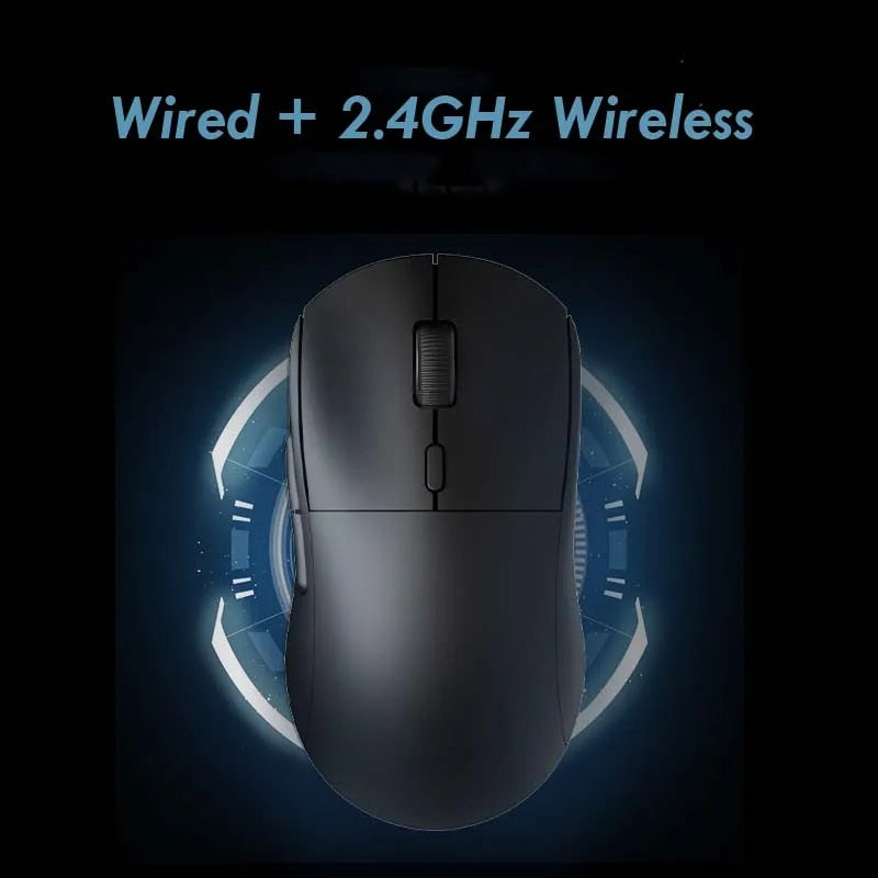 Ajazz AJ199 Wireless 2.4GHz + Wired Gaming Mouse PAW3395