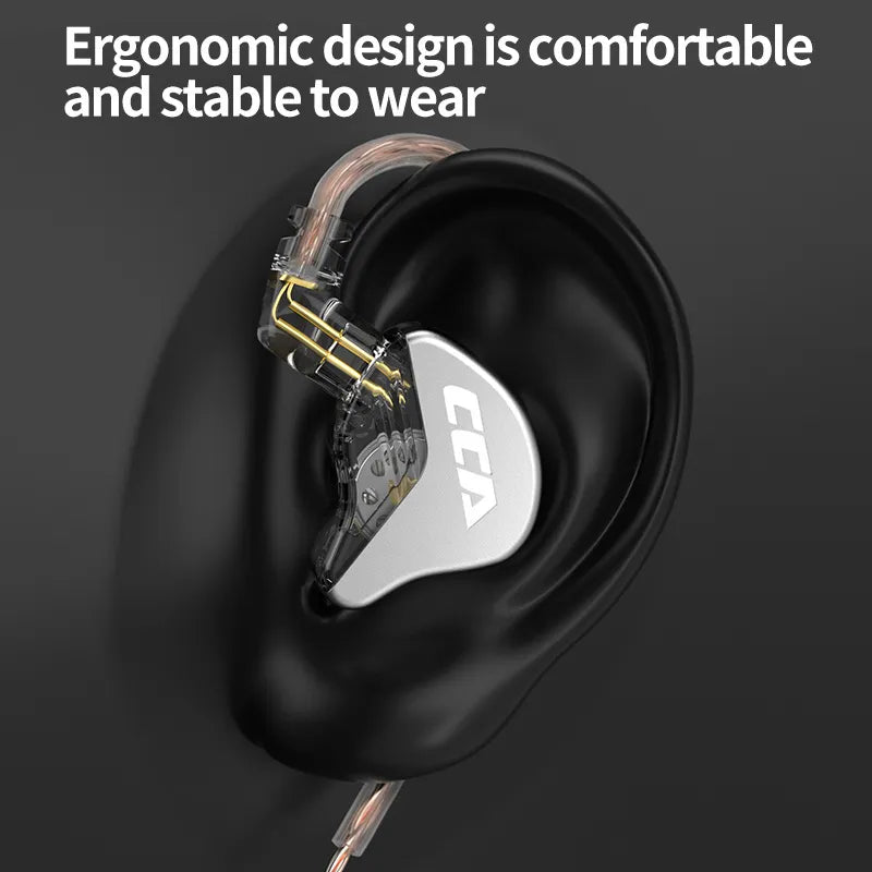 CCA CRA subwoofer earphones HiFi