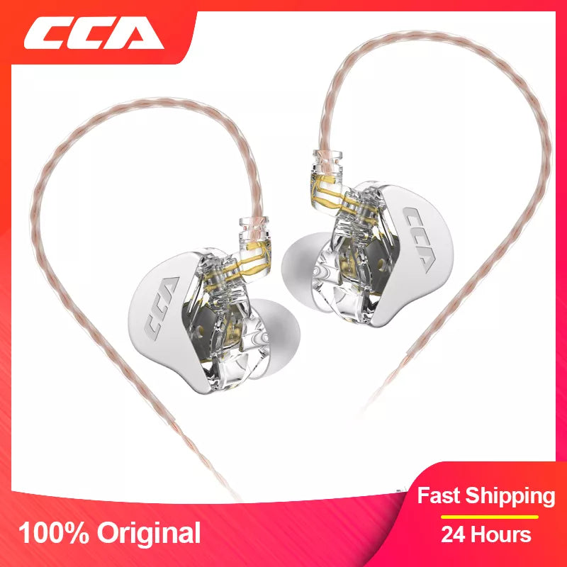 CCA CRA subwoofer earphones HiFi