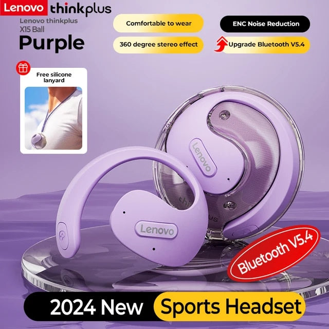 Lenovo X15 pro Bluetooth 5.4 Earphones Thinkplus