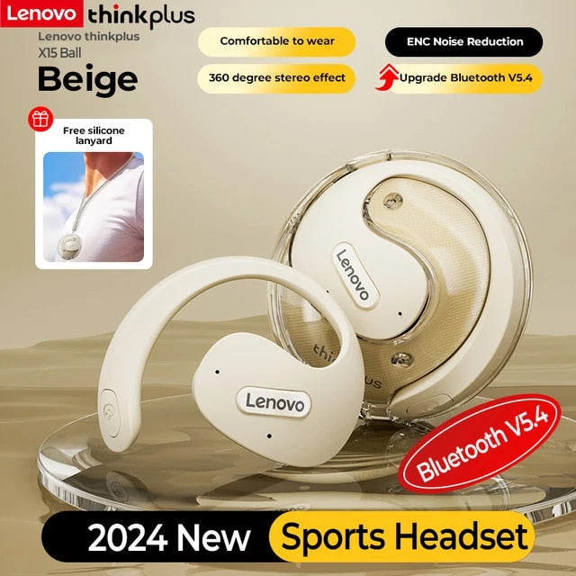 Lenovo X15 pro Bluetooth 5.4 Earphones Thinkplus