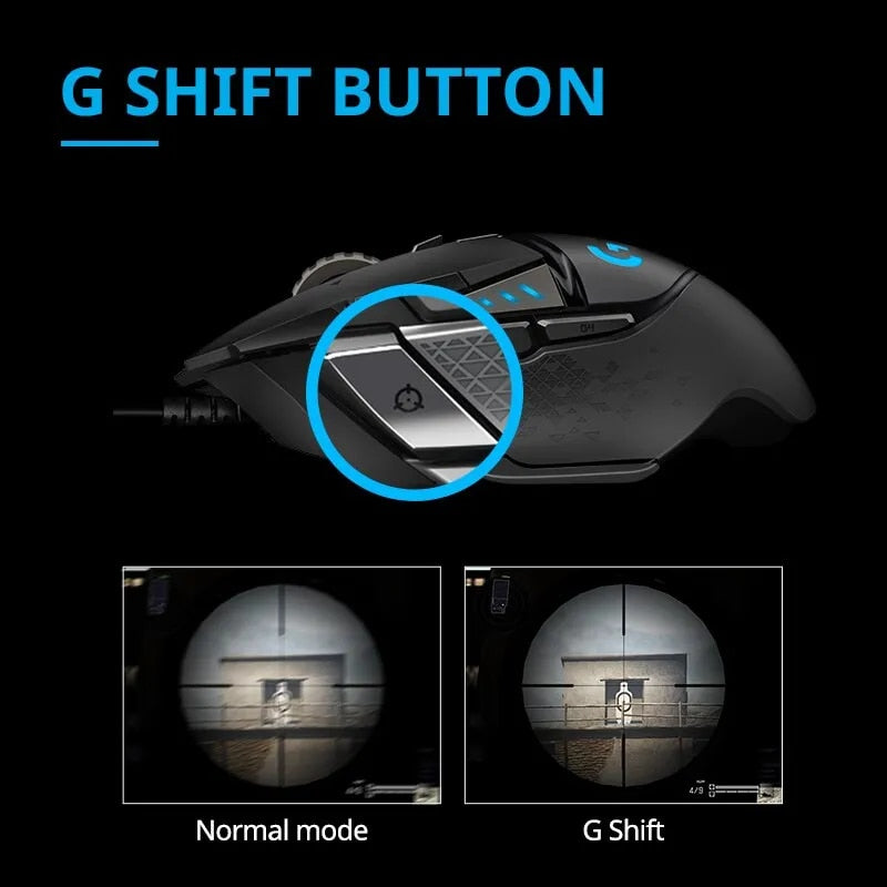 Logitech G502hero Master Wired Gaming Mouse