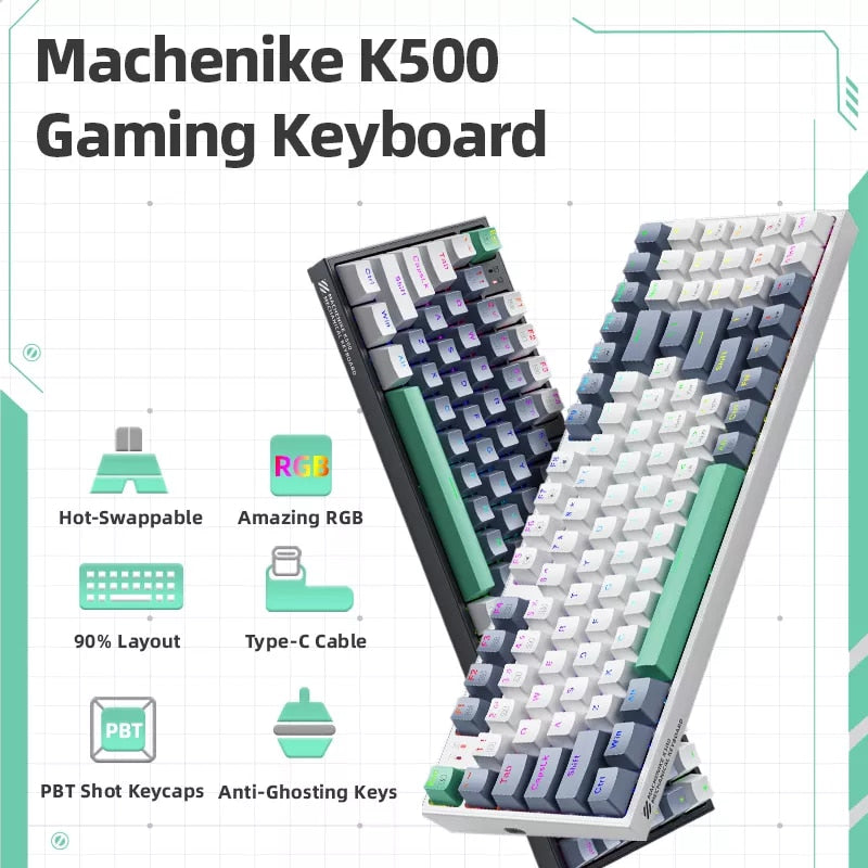 Machenike K500 Mechanical Keyboard Gaming