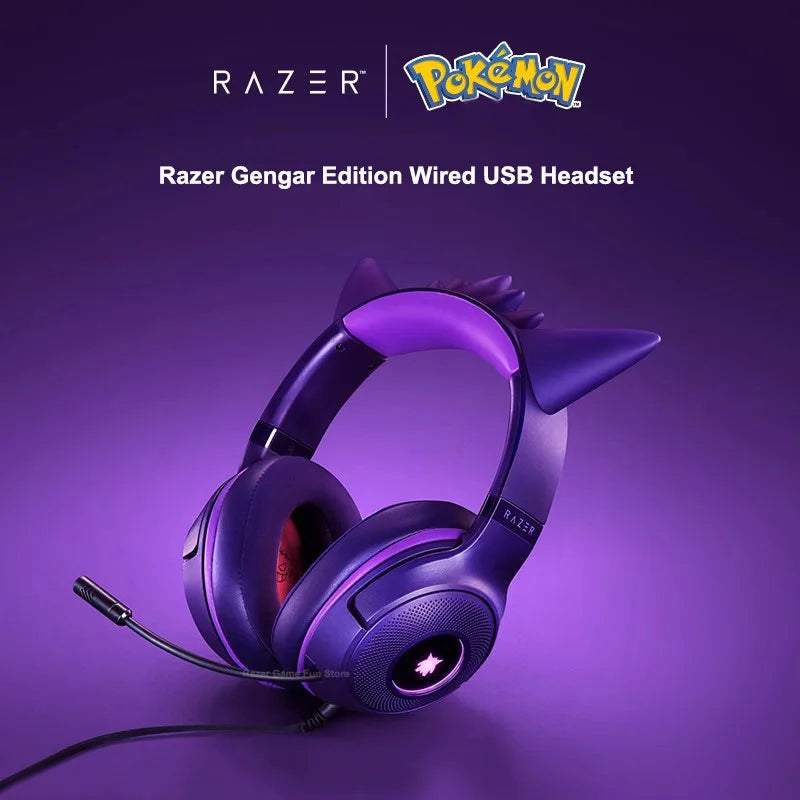 Razer Pokémon Gengar RGB Gaming Headset