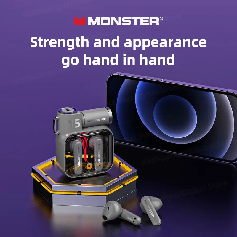 Original Monster XKT15 Wireless Bluetooth 5.3