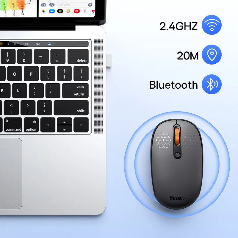 Baseus Mouse Bluetooth Wireless Computer 1600DPI