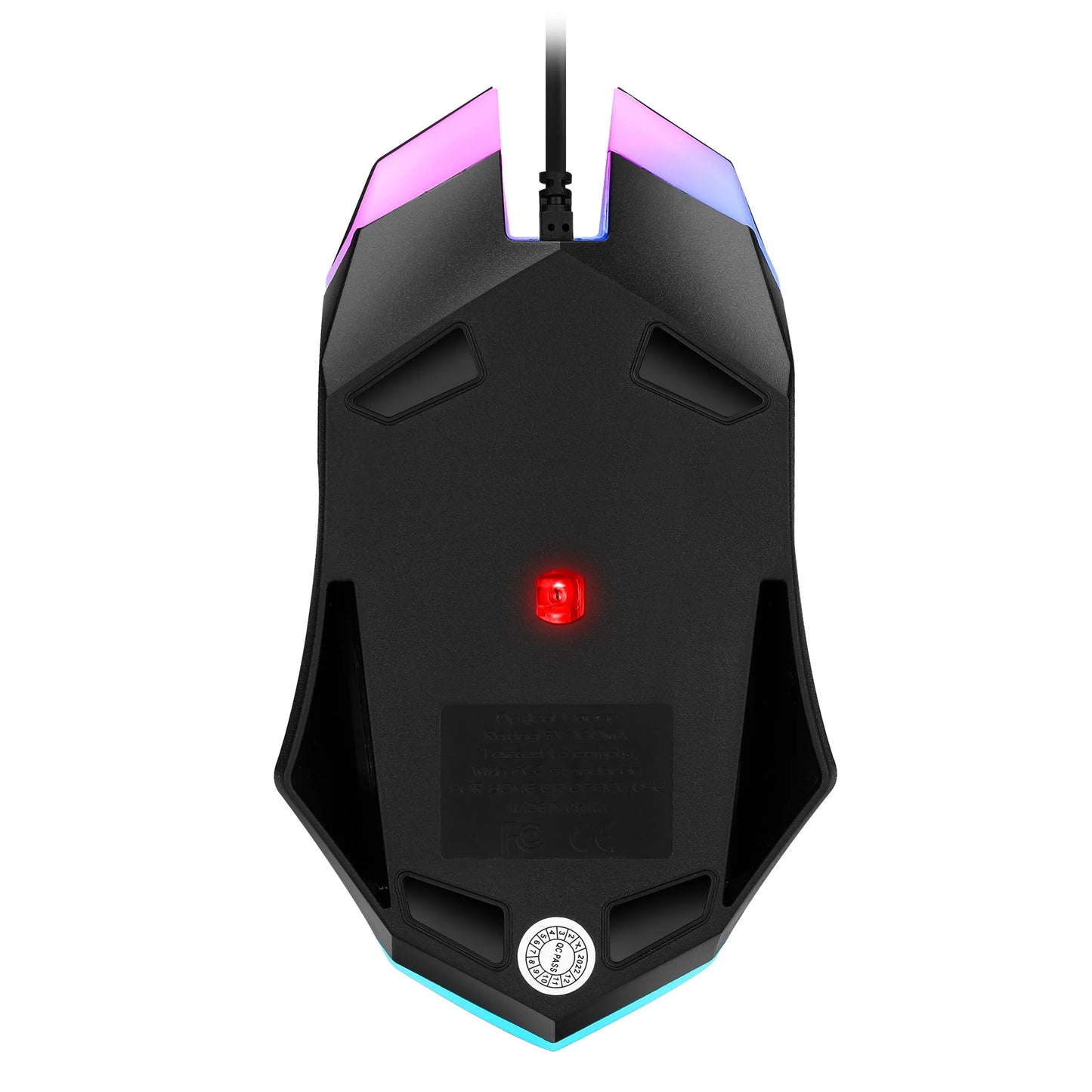 SKYLION F1 Wired 3 Keys Mouse Colorful Lighting