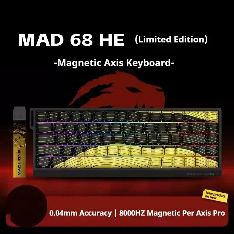 VGN VXE Mad68 RGB Gaming Keyboard – Hot-Swap, 68 Keys