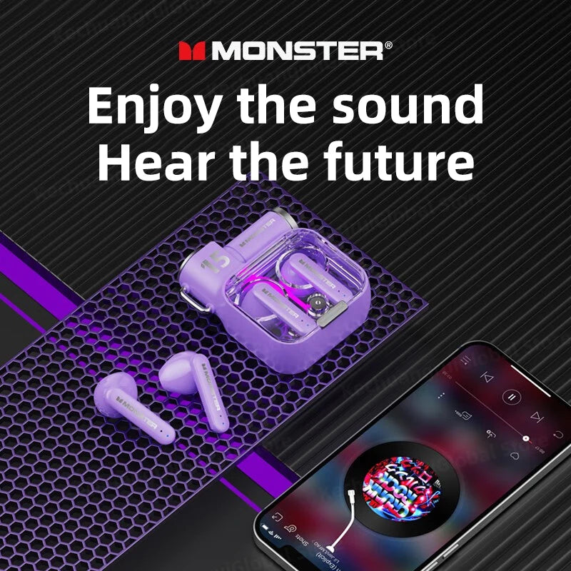 Original Monster XKT15 Wireless Bluetooth 5.3