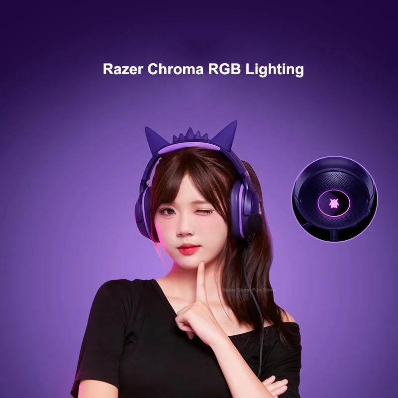 Razer Pokémon Gengar RGB Gaming Headset