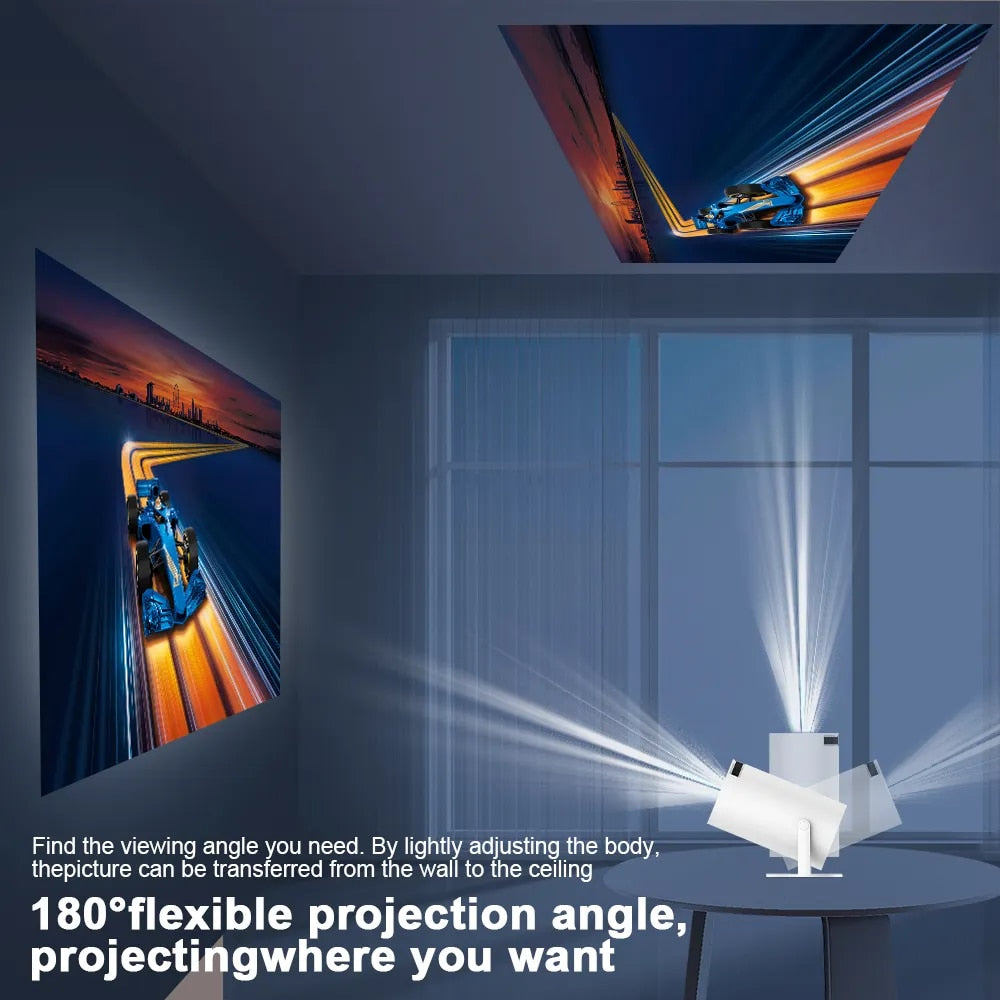 Transpeed Projector 4K Android 11