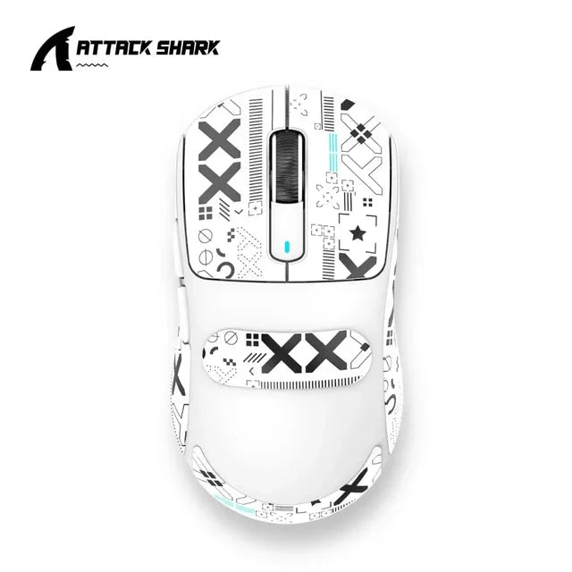 X3 PixArt PAW3395 Bluetooth Mouse 2.4G Tri-Mode Connection